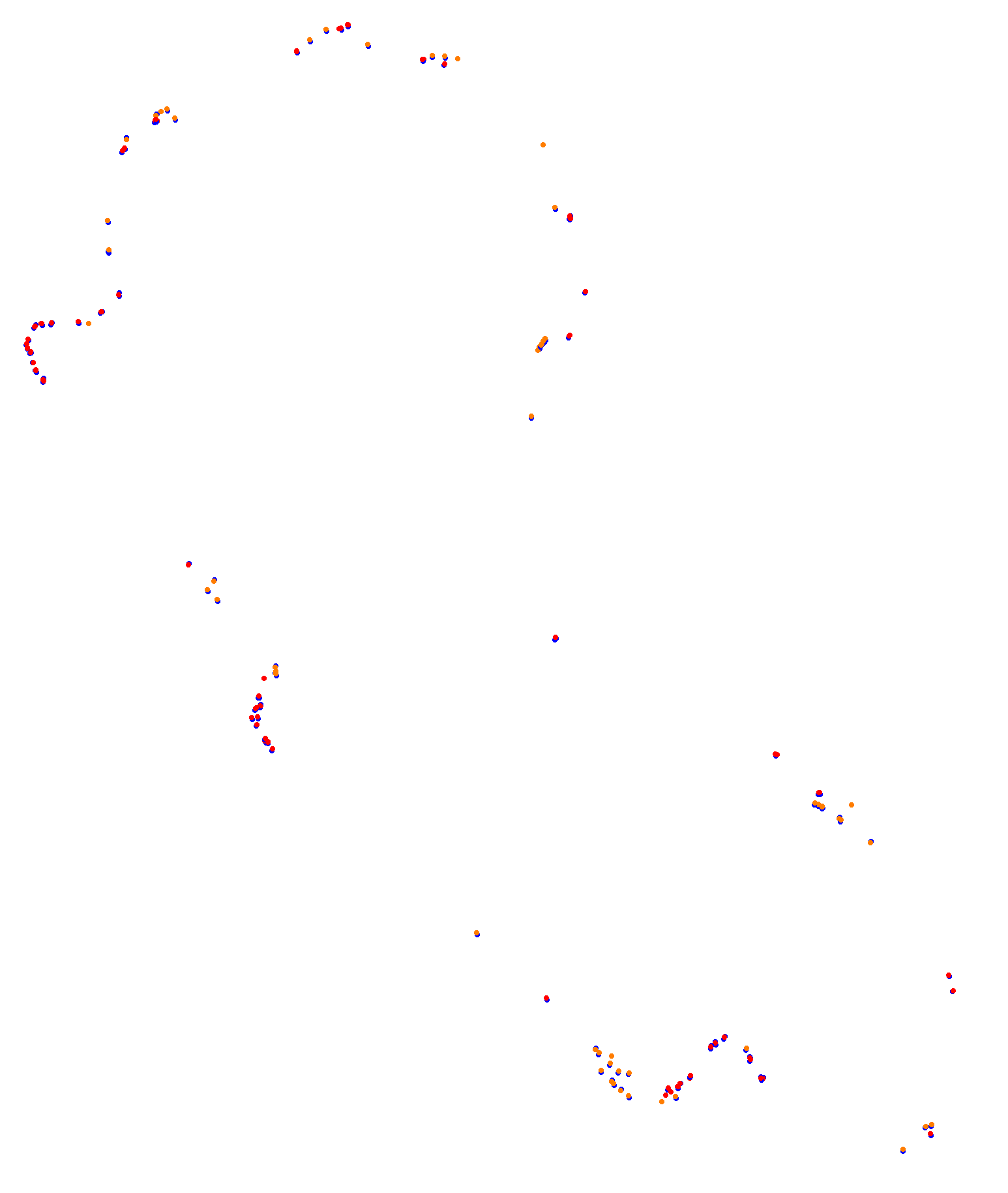 Albert Park Circuit collisions