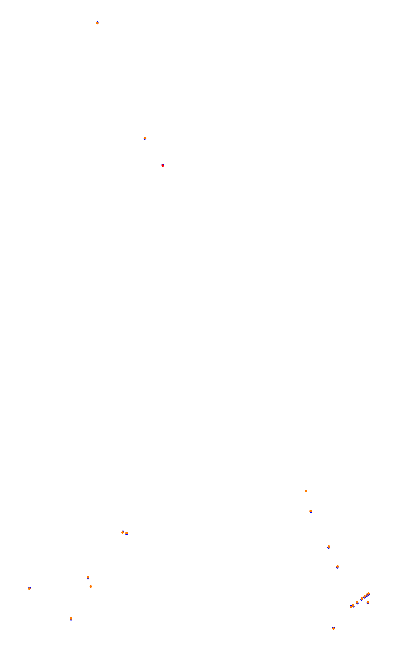 Spa OSRW collisions