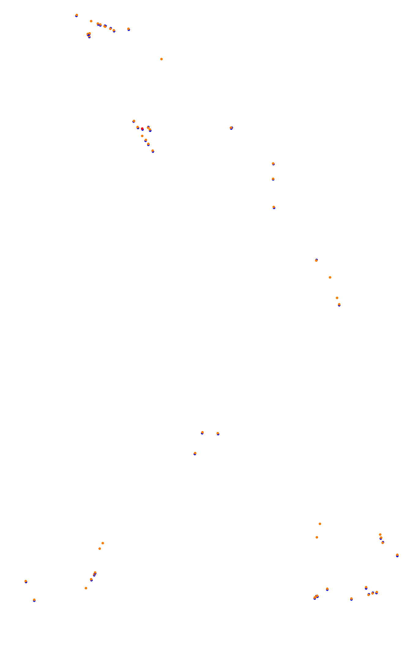 Spa OSRW collisions