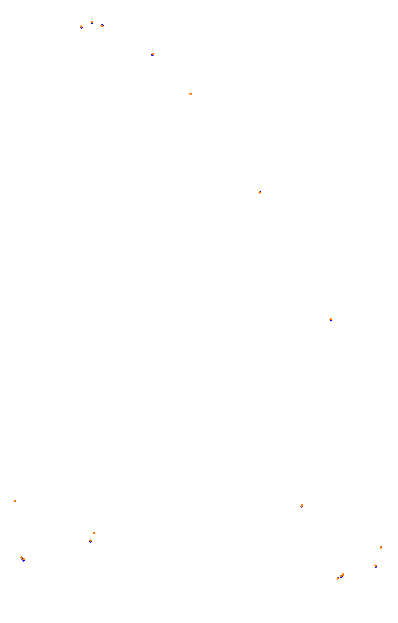 Spa OSRW collisions