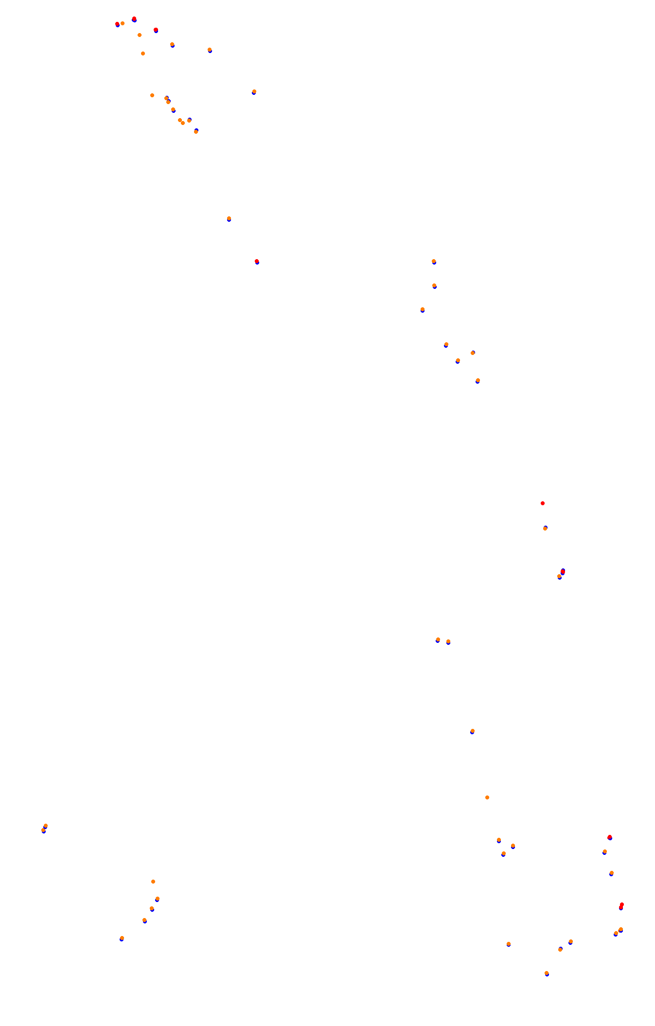 Spa OSRW collisions