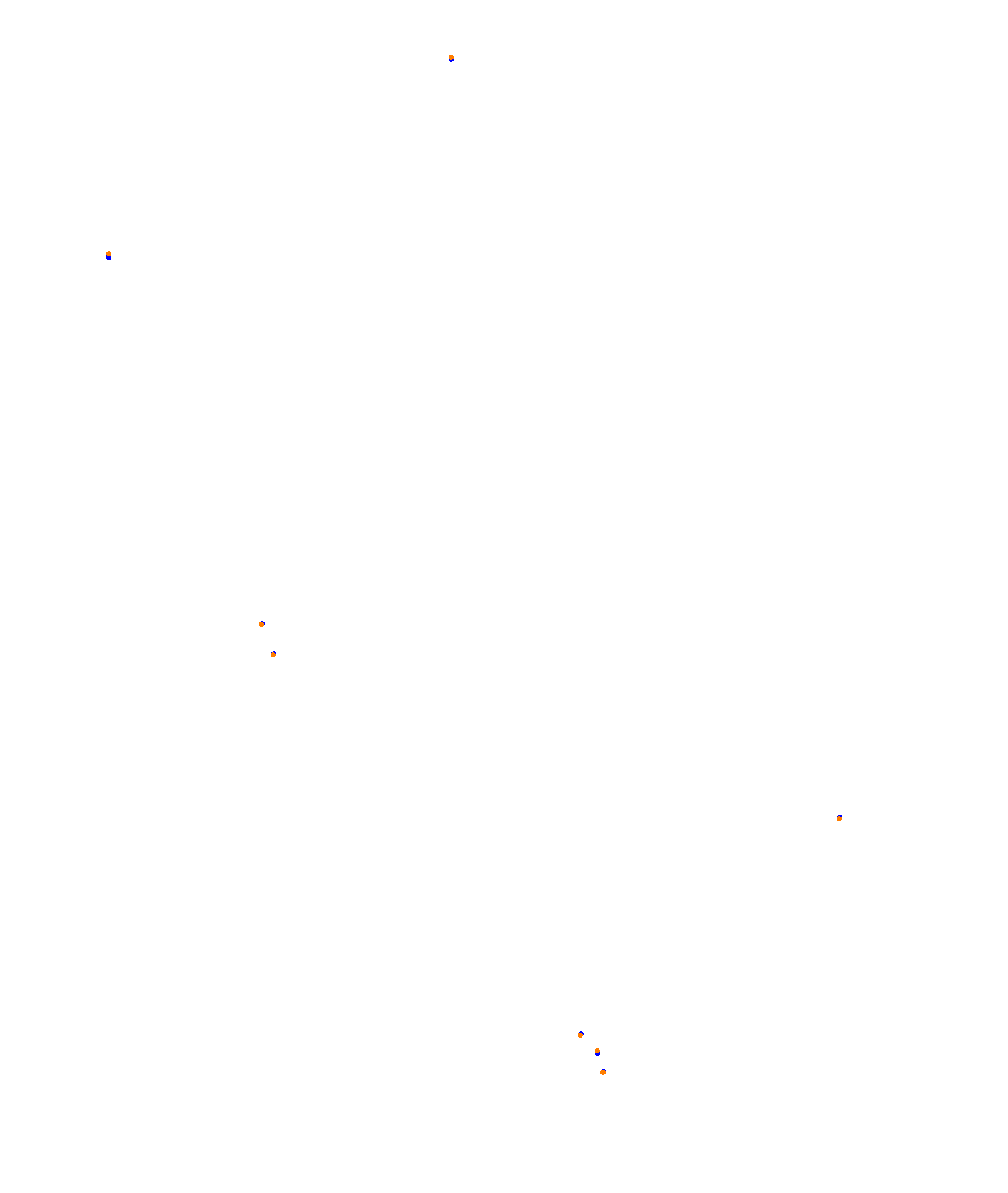 Albert Park Circuit collisions