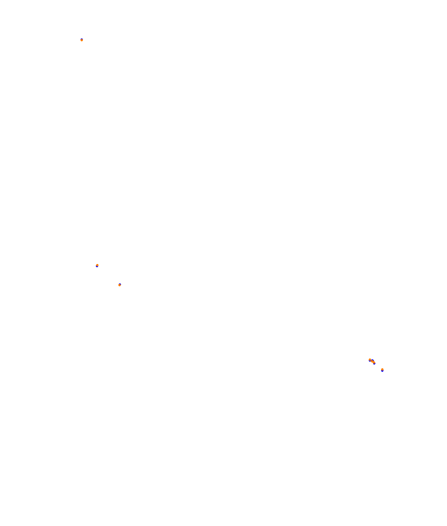 Albert Park GP Circuit collisions
