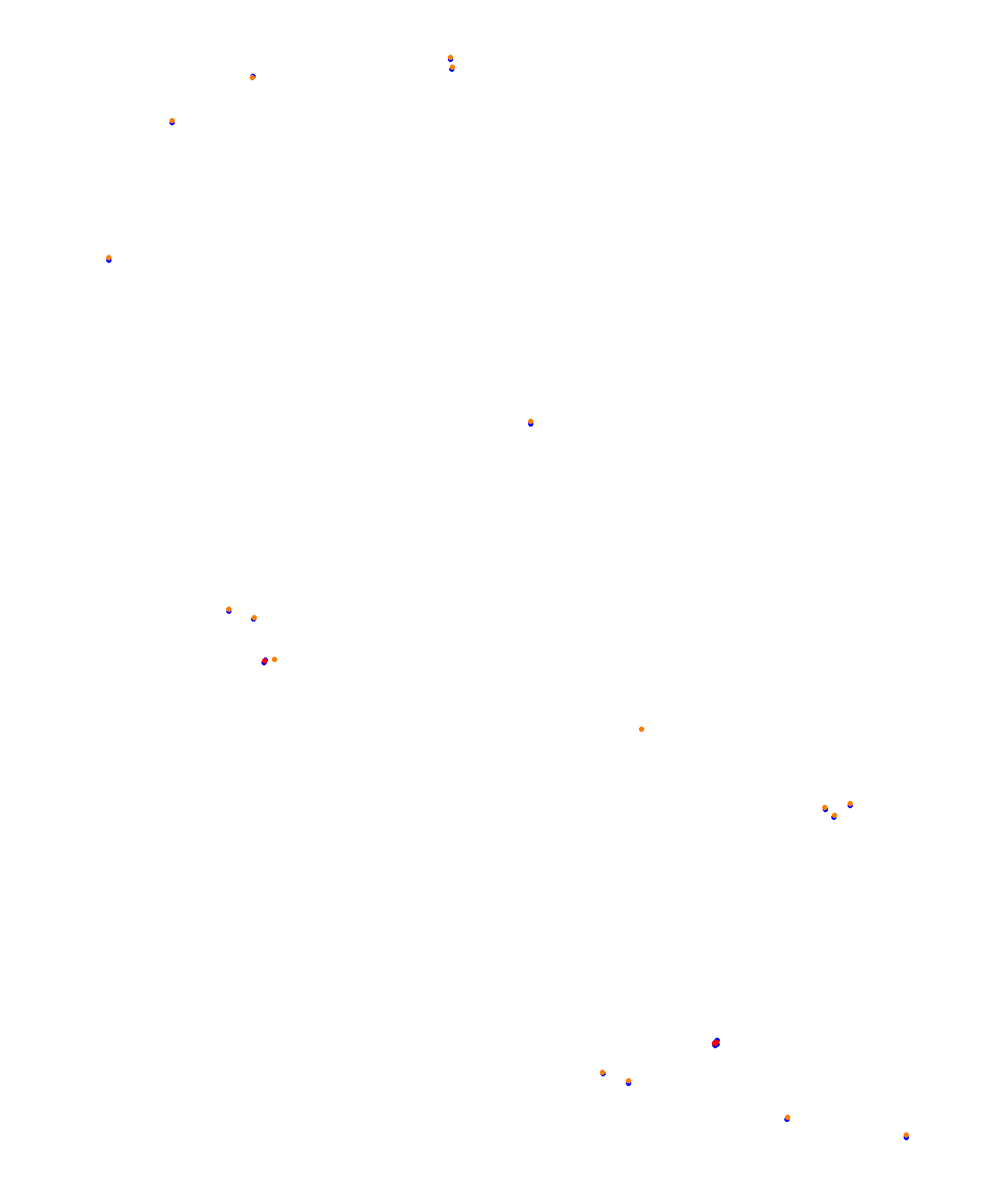Albert Park Circuit collisions