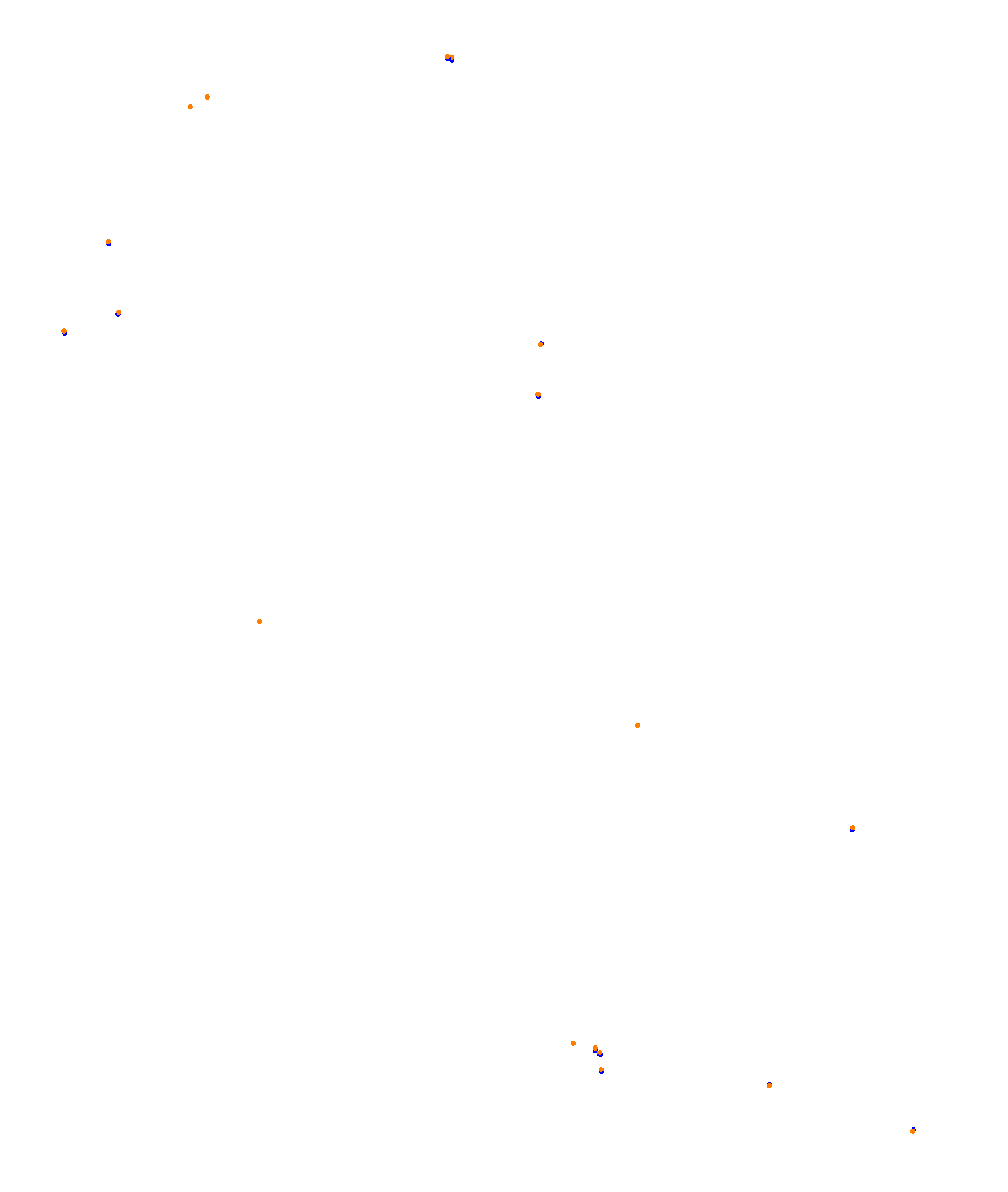 Albert Park Circuit collisions