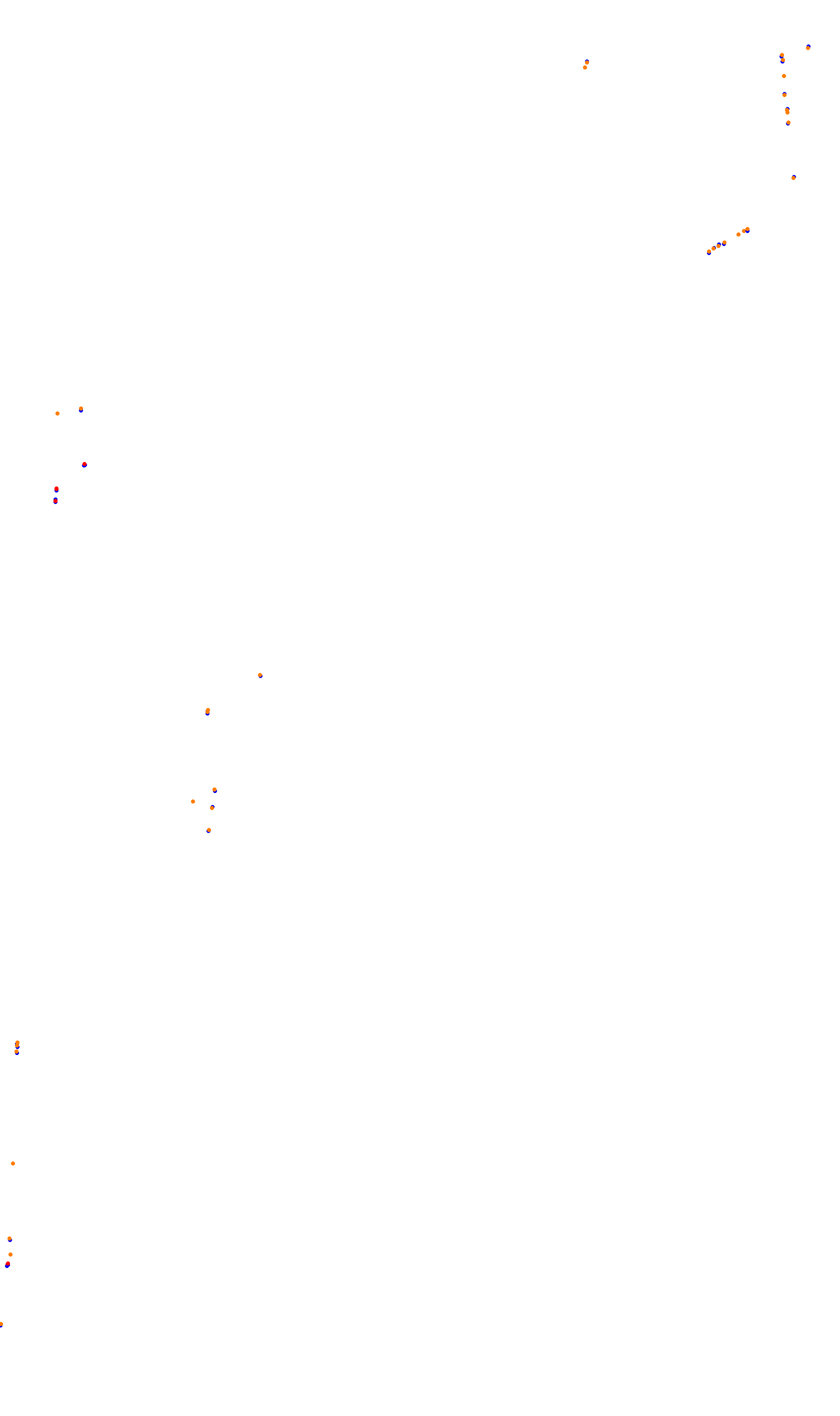 Monza OSRW collisions