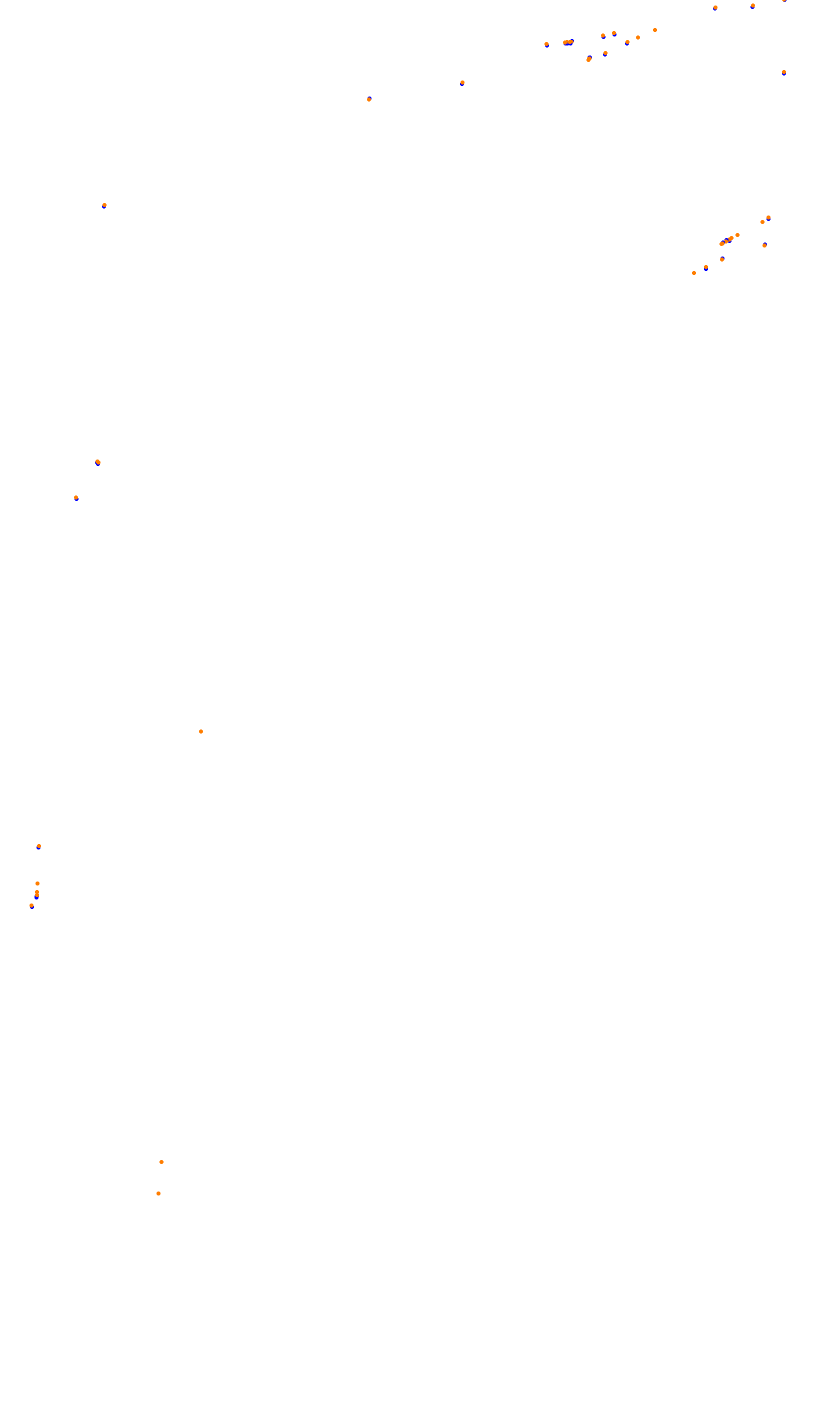 Monza OSRW collisions