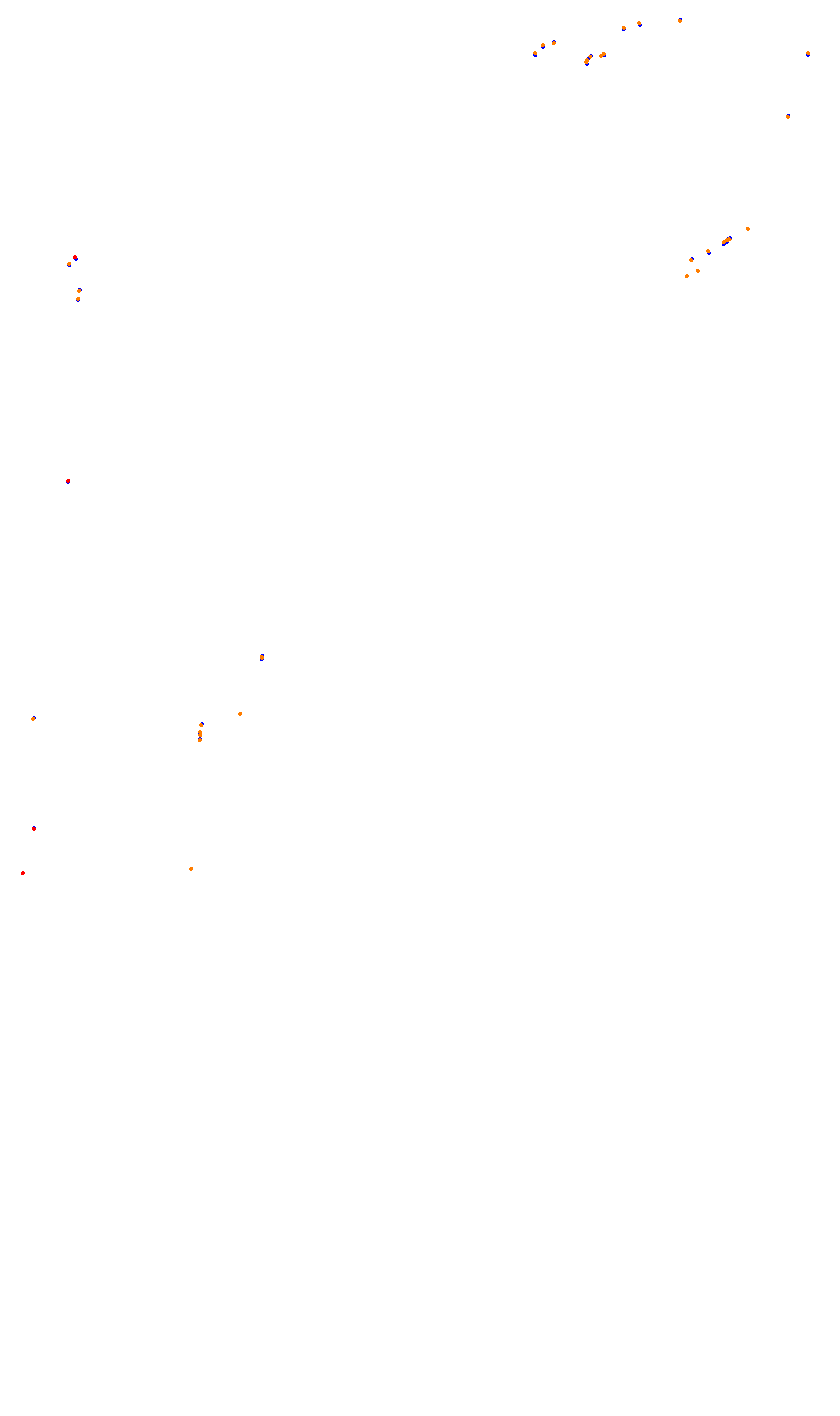 Monza OSRW collisions