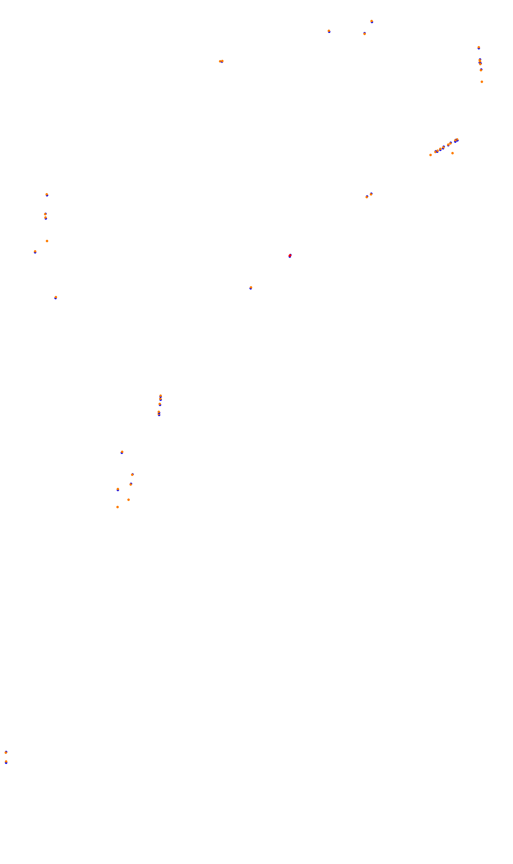 Monza OSRW collisions