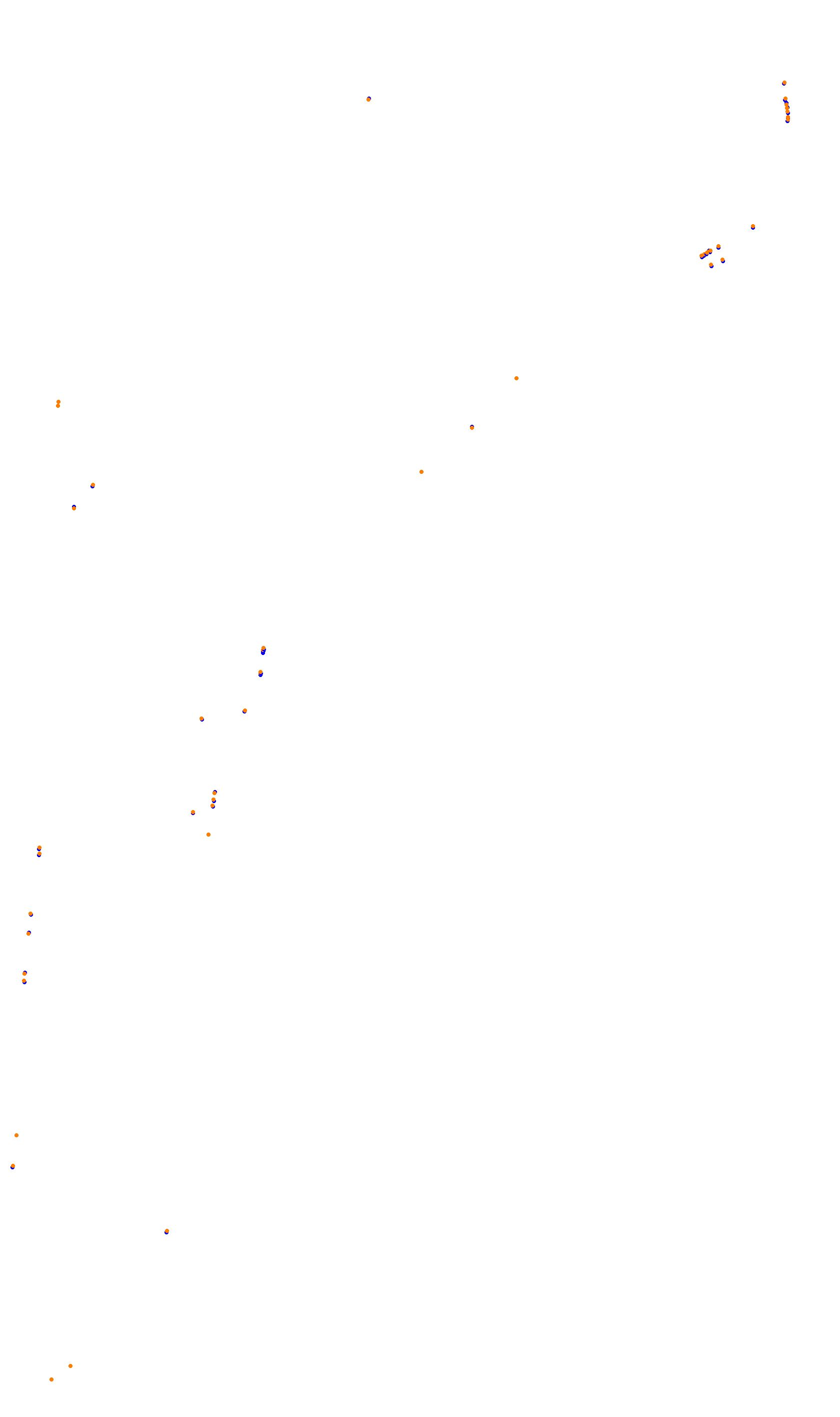 Monza OSRW collisions