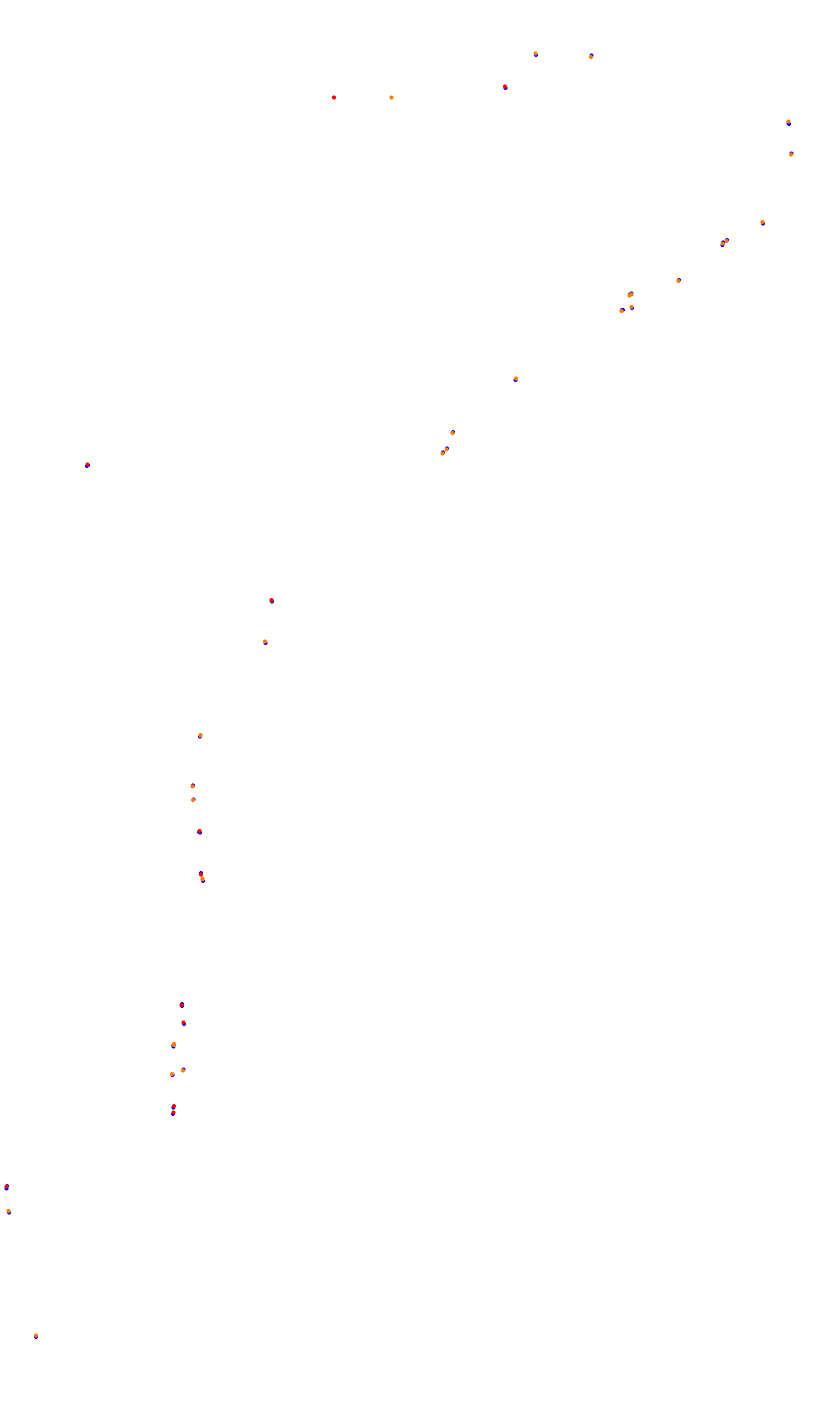 Monza OSRW collisions
