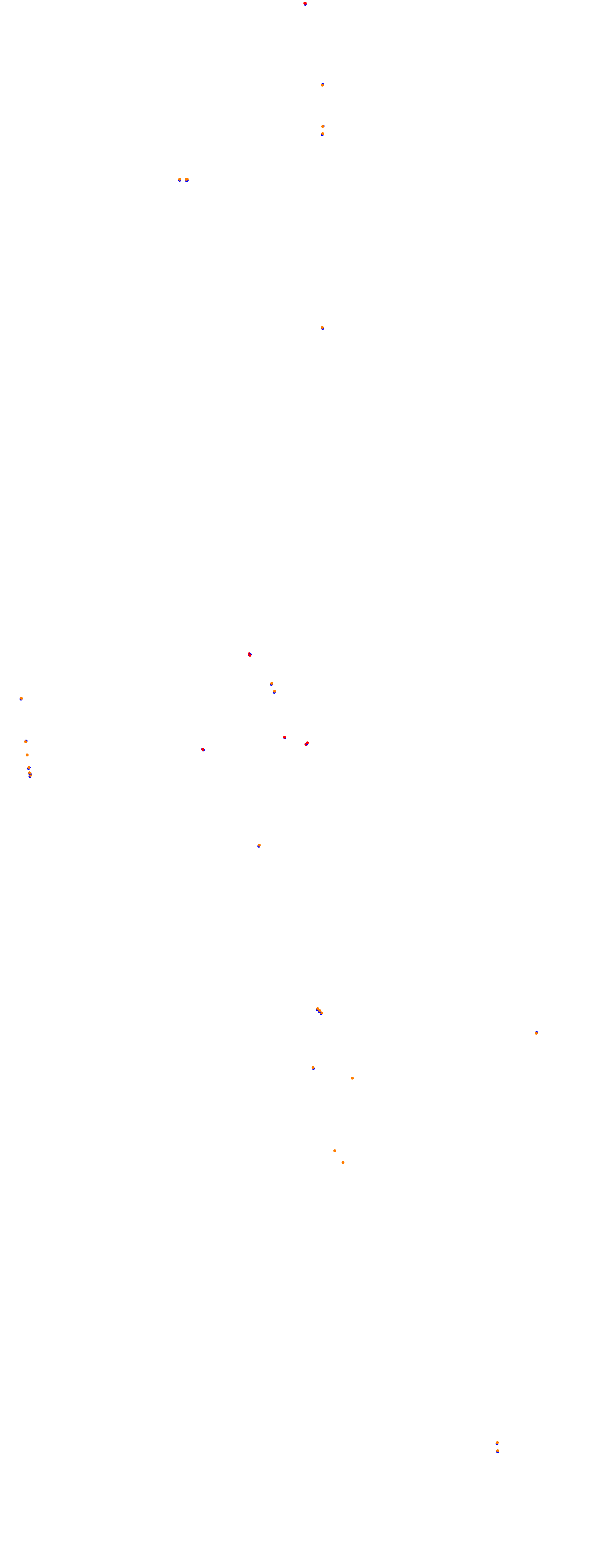 Nurburgring - GP (Formula) OSRW collisions