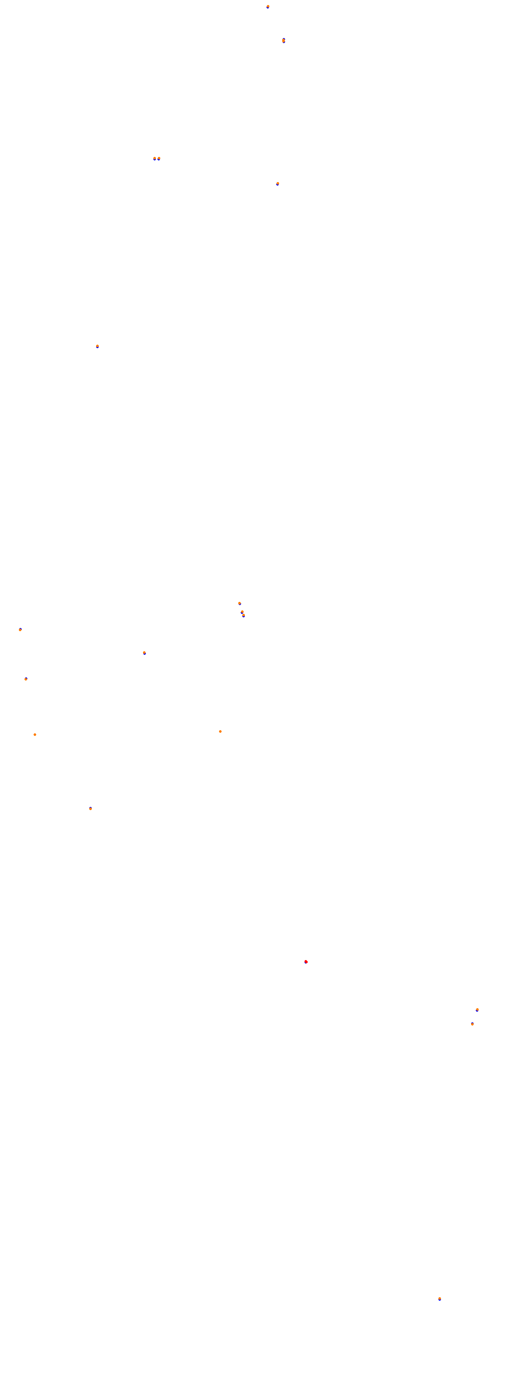 Nurburgring - GP (Formula) OSRW collisions